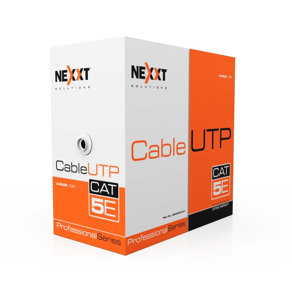 CAJA DE CABLE PURO COBRE CERTIFICADO NEXXT