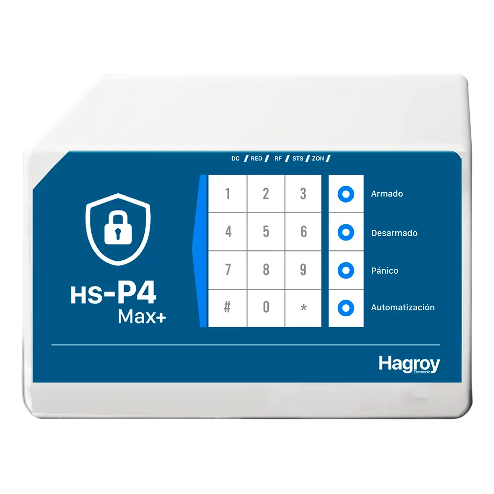 ALARMA HOGAR/NEGOCIO SMART HAGROY P4-MAX