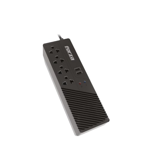 ESTABILIZADOR 4 TOMAS 1000VA/500W 220VTOMAS/1000VA/500W C/2USB
