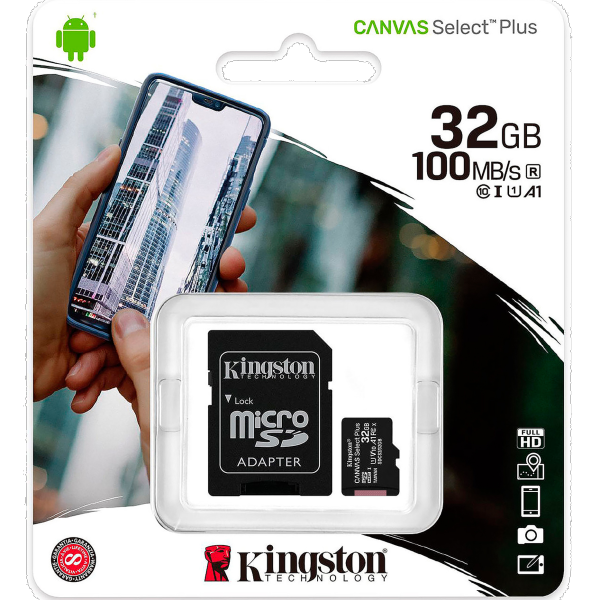 MEMORIA MICRO SD 32GB CLASS 10  KINGSTON