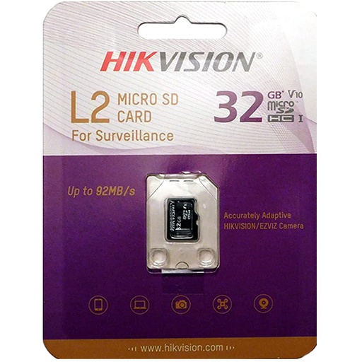 [MSD32GBHIK] MEMORIA MICRO CLASS 10 SD 32GB  HIKVISION