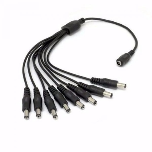 [PUL8CCTV] CABLE PULPO DE 1x8 PARA FUENTE CCTV