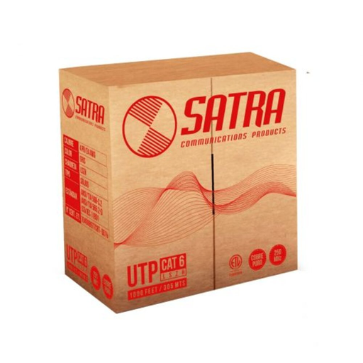 [LSZH] CAJA DE CABLE UTP SOLIDO CAT 6E 305M SATRA